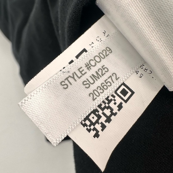 J. Crew 2025 Stretch Cotton Shelf Bra Tank Top Black Large - Picture 5 of 6